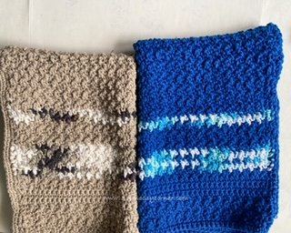 beginner crochet kitchen towels