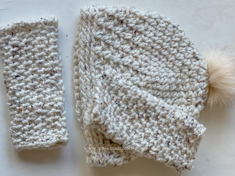 LILY HAT AND FINGERLESS       GLOVES