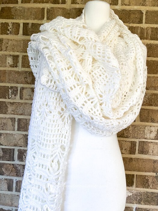 Filetcrochetscarf