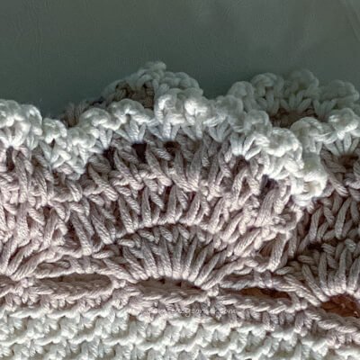crochet bucket hat brim