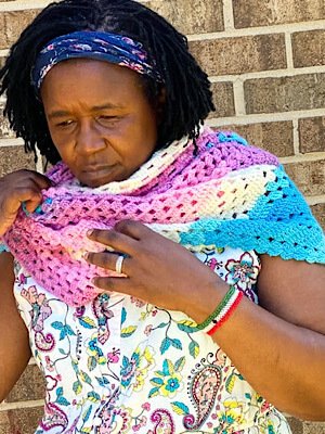 GrannyShawlCrochet 1