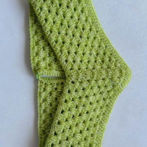 Image for Peridot Crochet Granny Square Headband