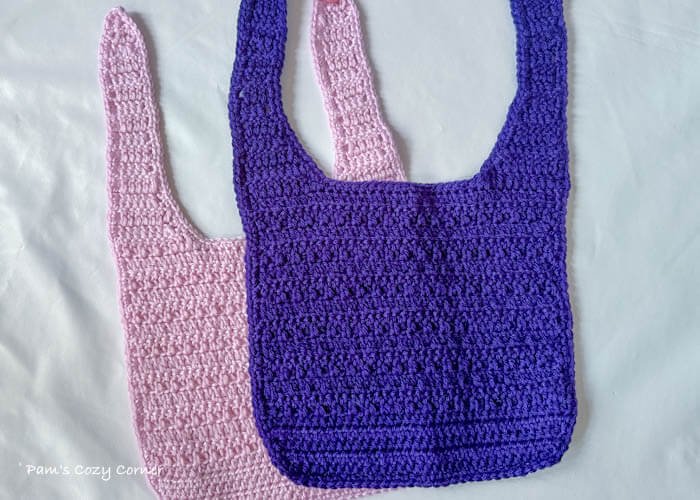 Free crochet baby bib