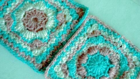 Crochetsquarepattern