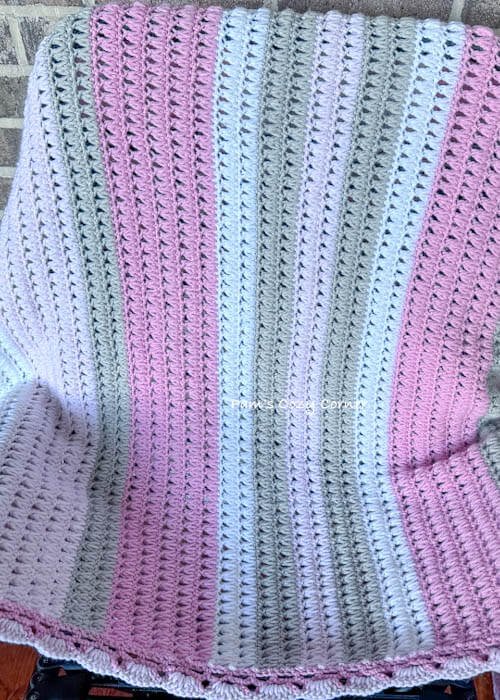 Crochet blanket pattern easy