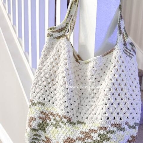 Image for Alices Crochet Granny Stitch Tote Bag Pattern