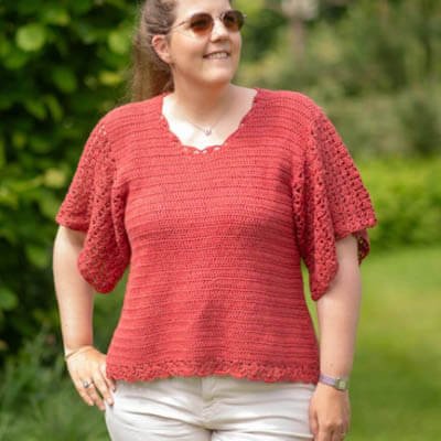 easy crochet top pattern
