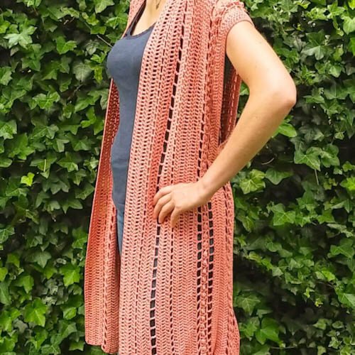 Ariel Boho Crochet Summer Cardigan