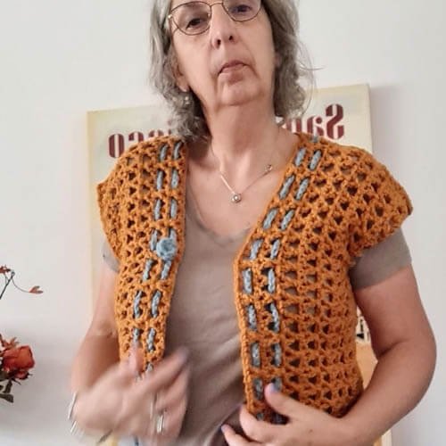 Cropped Crochet Cardigan Pattern