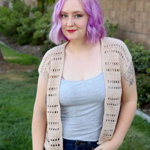 Kieran Cardigan Crochet Pattern