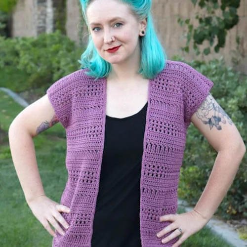 Stephanie Cardigan Crochet Pattern