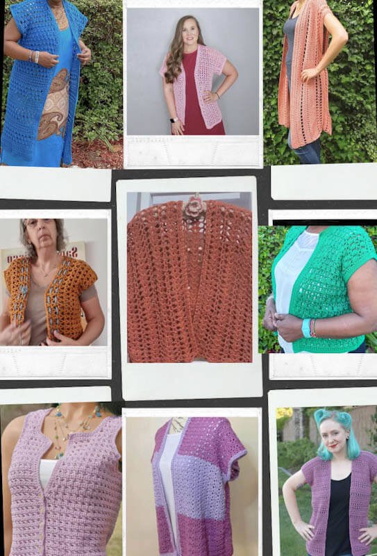 crochet cardigan patterns free