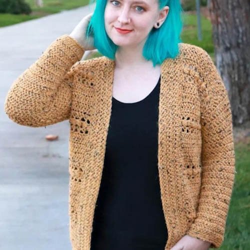 loretta cardigan free paattern