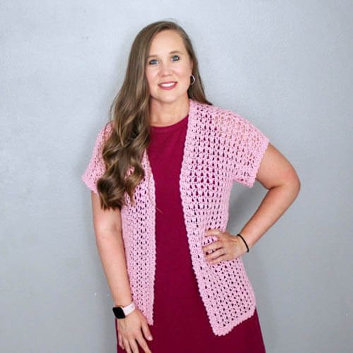 spring crochet cardigan pattern
