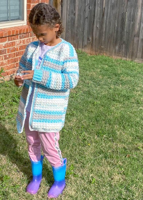 children crochet jacket pattern