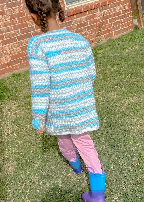 crochet child cardigan pattern