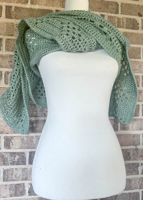 easy crochet wrap pattern
