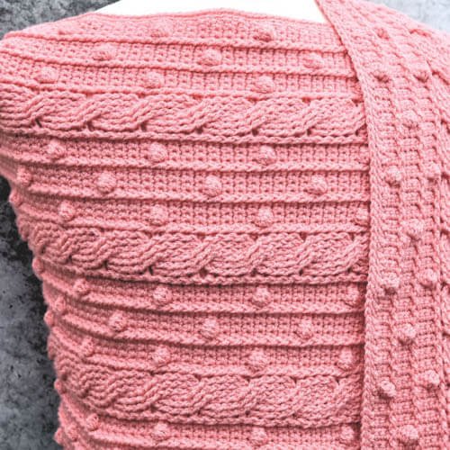 CrochetCableStitchShawl
