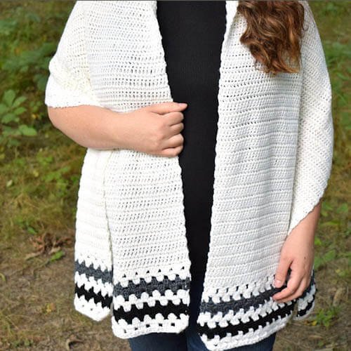 Easy Crochet Blanket Wrap Pattern