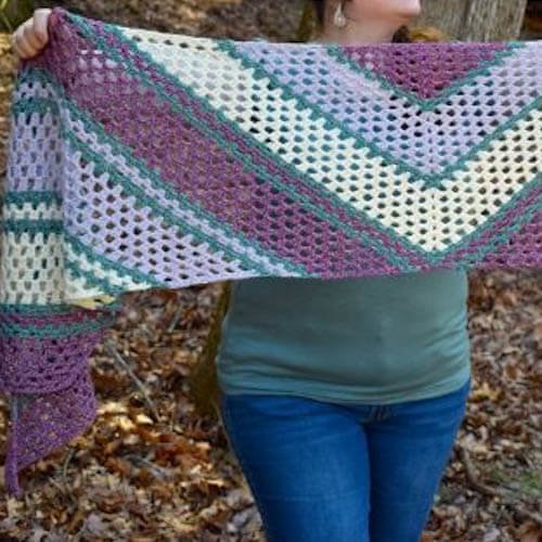 Rectangle Lace Shawl
