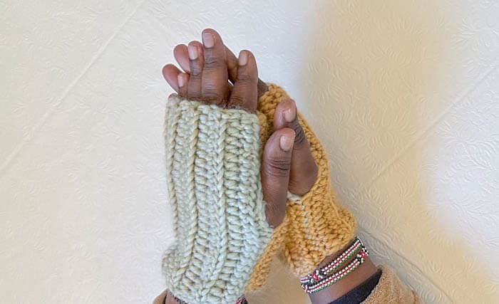 easy crochet finerless pattern