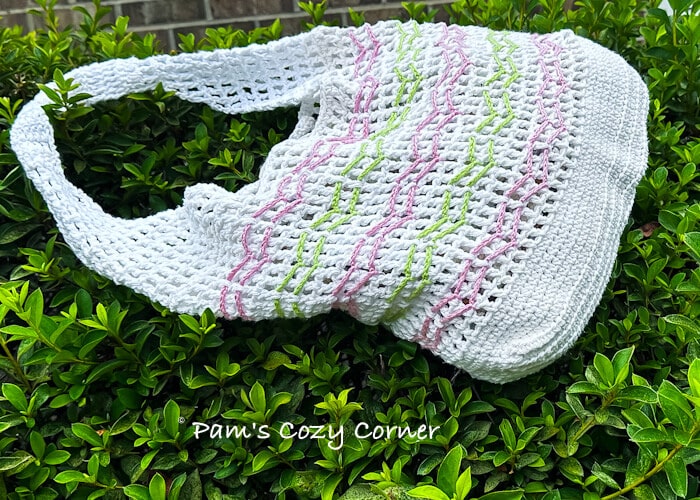 Crochet Bag Free Pattern 6 summer crochet bag 1
