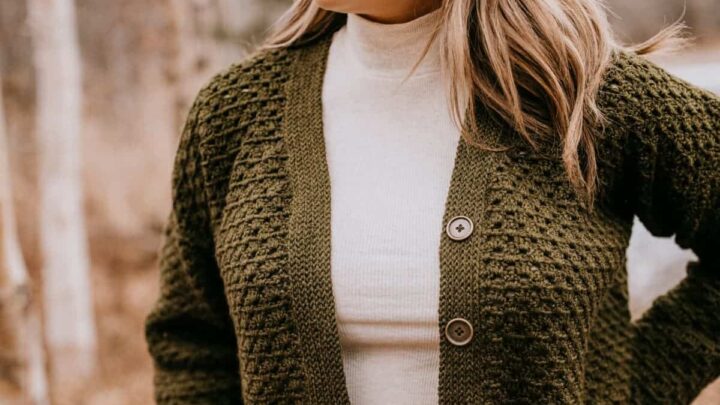 Button Up Crochet Cardigan Pattern Celsea 3 blog