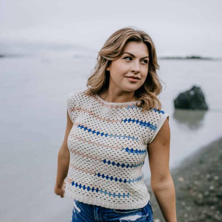 Image for Easy Crochet Granny Stitch Top for Women