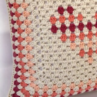 Image for Free Crochet Cushion Cover Design