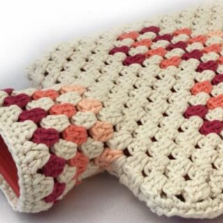 Image for Free Hot Water Bottle Cover Crochet Pattern