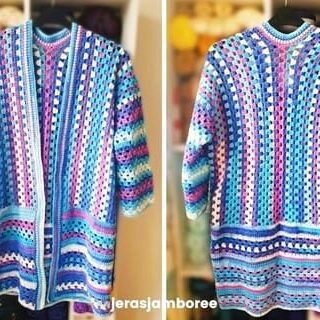 Image for Make a Granny Crochet Cardigan  Modern Style, Classic Stitch