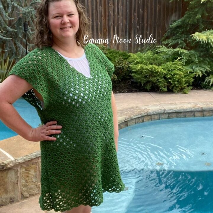 Image for Free Crochet Swim Cover Up Pattern