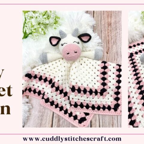 Image for Cow Lovey Crochet Pattern, Free Crochet Pattern