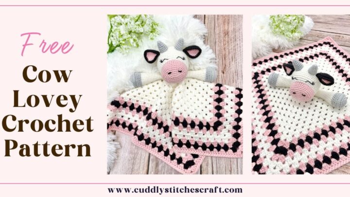 free cow lovey crochet pattern 2