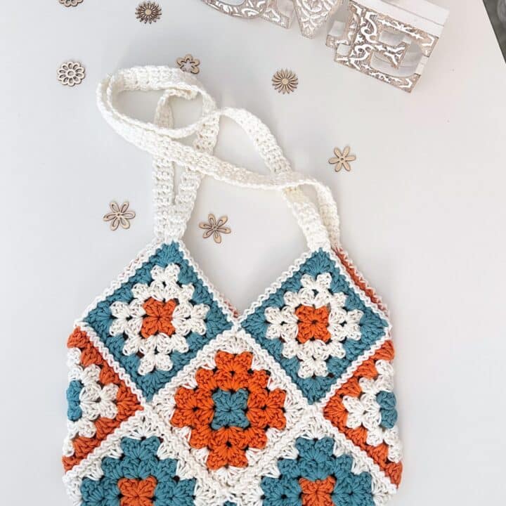 Image for Coastal Granny Square Bag