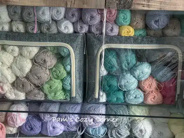 How to Organize Yarn 1 How to organize yarn on shelves