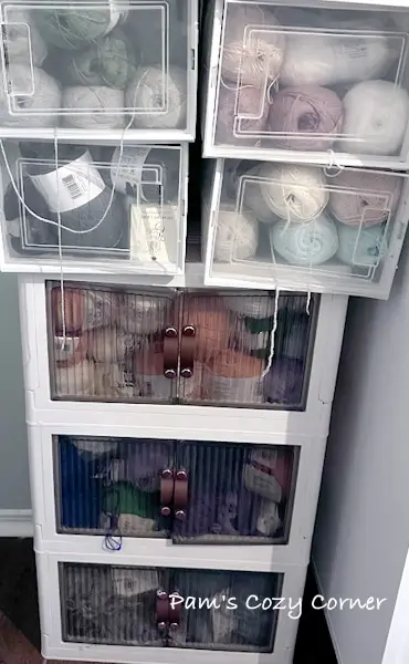 How to Organize Yarn 4 how to organize yarn in plastic bins