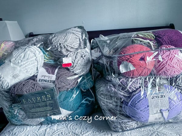 How to Organize Yarn 3 how to organize yarn in plastic bags