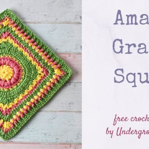 Image for Amalia Granny Square Crochet Pattern