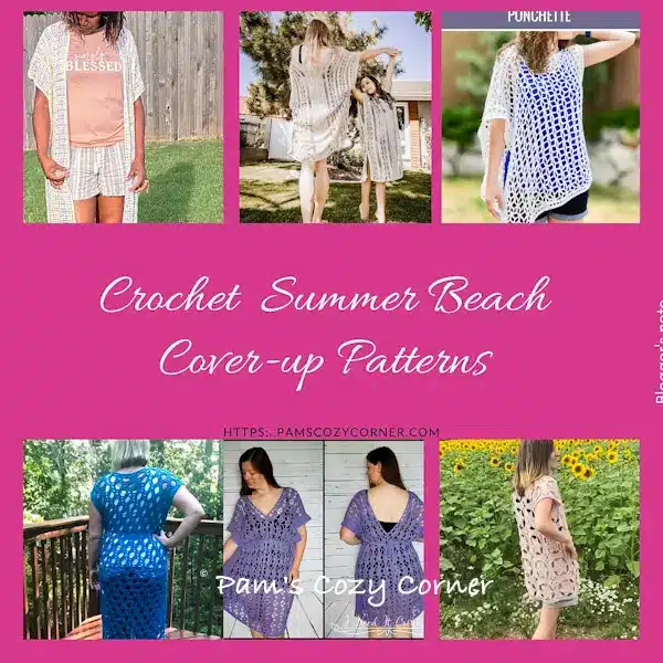 Best Crochet Beach Cover Up Patterns 4 Crochet swimsuit cover patterns