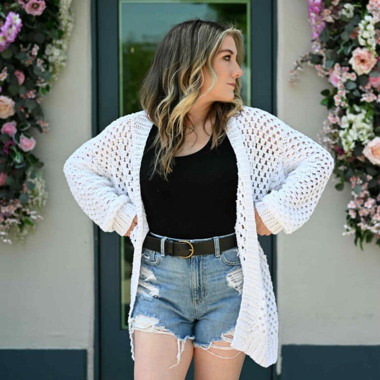 Granny Stitch Cardi Crochet Pattern Adult 3 square 768x768 1