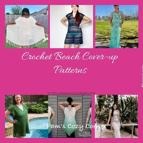 Best Crochet Beach Cover Up Patterns 5 crochet beach cover up