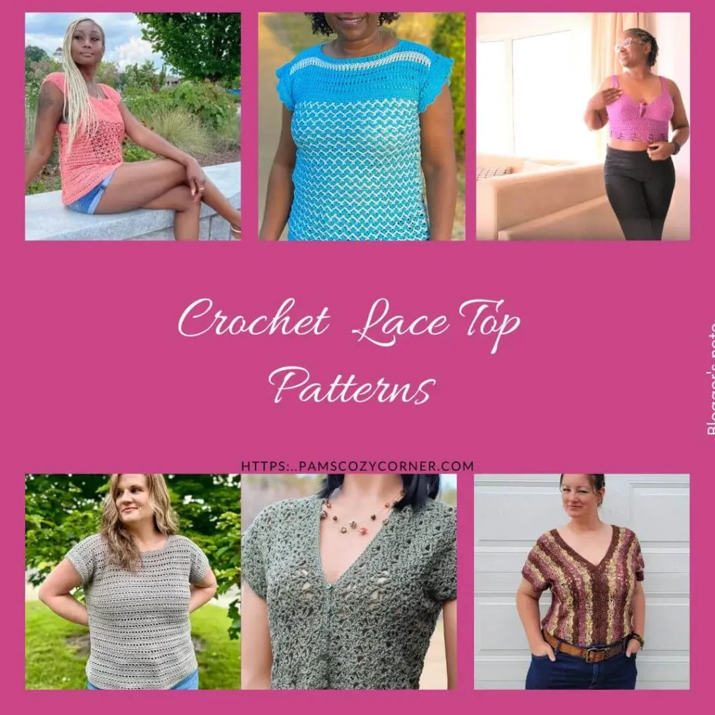 crochet tops for women