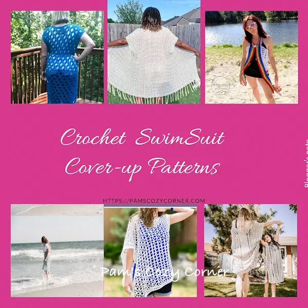 Best Crochet Beach Cover Up Patterns 2 swimsuit cover up crochet patterns