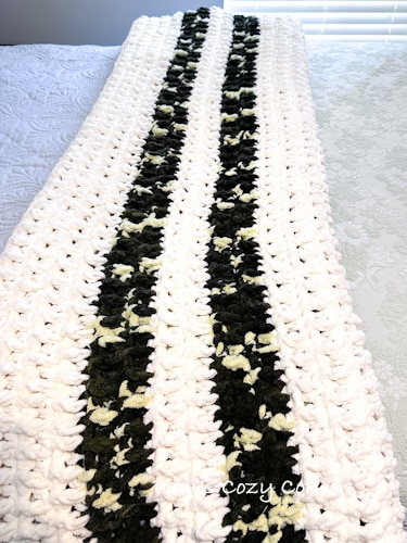 Beginner chunky blanket pattern