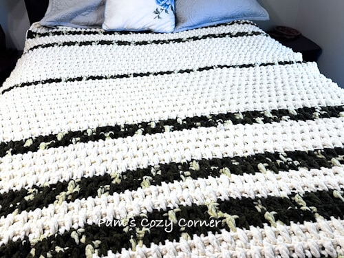Crochet a Chunky Blanket with Bernat Blanket Yarn