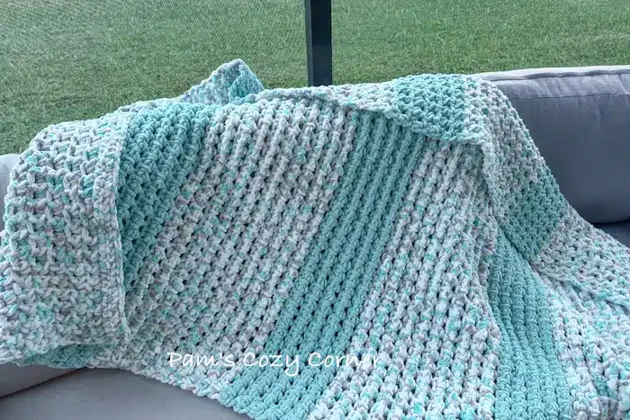 How to Crochet A Baby Blanket - Deanna’s Chunky Blanket 6 deanna crochet balnket