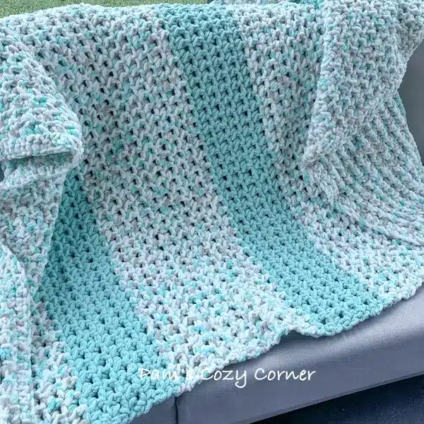 How to Crochet A Baby Blanket – Deanna’s Chunky Blanket