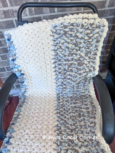 crochet throw blanket pattern