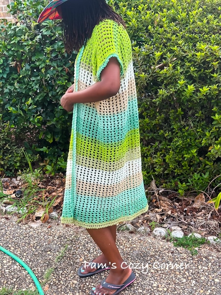 Crochet cardigan free pattern with Cupcake yarn